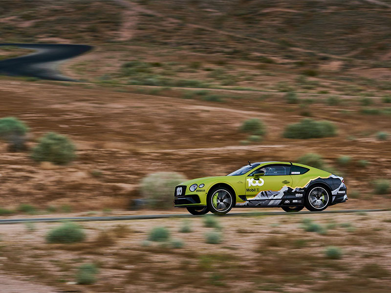 Bentley Continental GT تستعدّ لتحطيم رقماً قياسياً جديداً